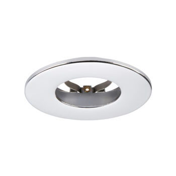 Chrome Fixed Bezel for Saxby ShieldONE 65 GU10 Downlight