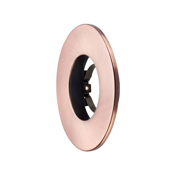 Copper Fixed Bezel for Saxby ShieldONE 65 GU10 Downlight