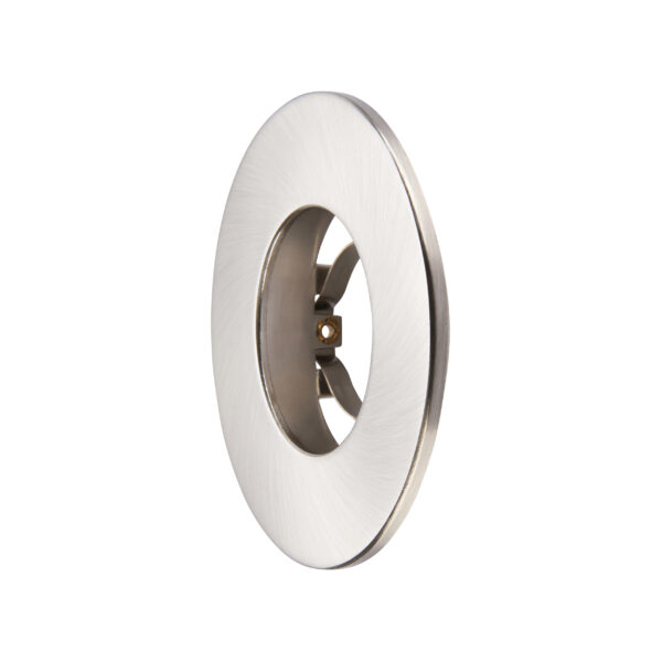 Satin Nickel Fixed Bezel for Saxby ShieldONE 65 GU10 Downlight