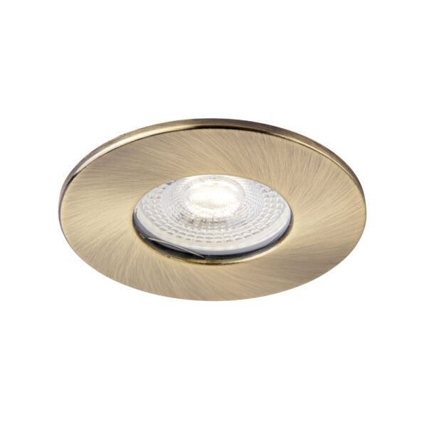 Antique IP65 Bezel for Saxby ShieldONE 65 GU10 Downlight