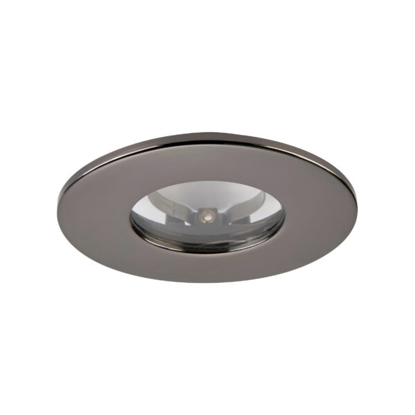 Black IP65 Bezel for Saxby ShieldONE 65 GU10 Downlight