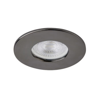 Black IP65 Bezel for Saxby ShieldONE 65 GU10 Downlight