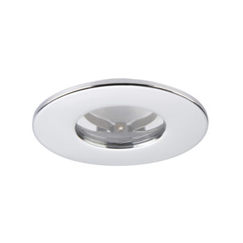 Chrome IP65 Bezel for Saxby ShieldONE 65 GU10 Downlight