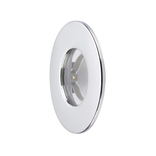 Chrome IP65 Bezel for Saxby ShieldONE 65 GU10 Downlight
