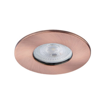 Copper IP65 Bezel for Saxby ShieldONE 65 GU10 Downlight