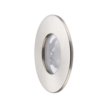 Satin IP65 Bezel for Saxby ShieldONE 65 GU10 Downlight