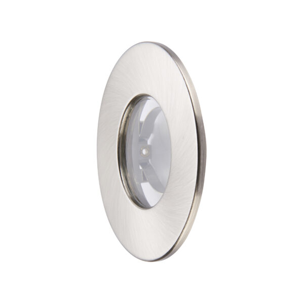 Satin IP65 Bezel for Saxby ShieldONE 65 GU10 Downlight