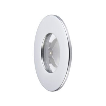 Silver IP65 Bezel for Saxby ShieldONE 65 GU10 Downlight