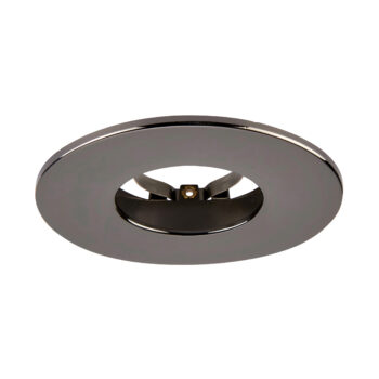 Black Nickle Fixed Bezel for Saxby ShieldONE 75 GU10 Downlight