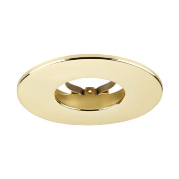 Brass Fixed Bezel for Saxby ShieldONE 75 GU10 Downlight