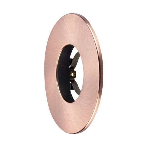 Copper Fixed Bezel for Saxby ShieldONE 75 GU10 Downlight