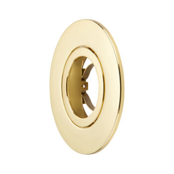 Brass Tilt Bezel for Saxby ShieldONE 75 GU10 Downlight