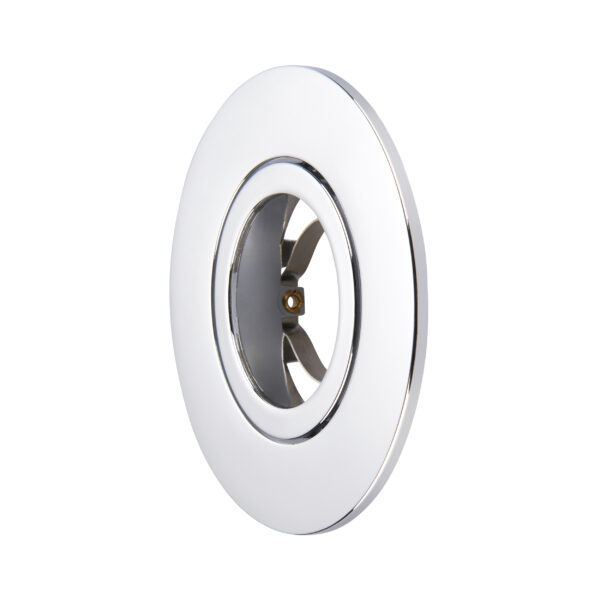 Chrome Tilt Bezel for Saxby ShieldONE 75 GU10 Downlight