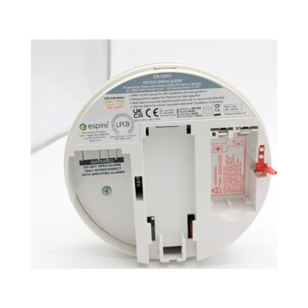 🛡️ Espire Smoke Alarm with Replaceable Battery