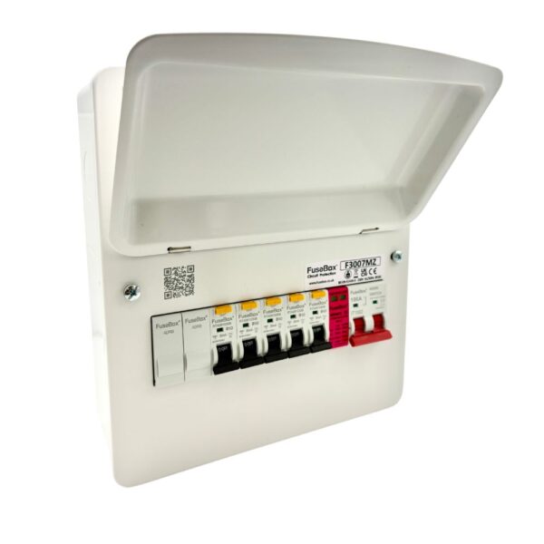 FuseBox F3007MZ 7 Way SPD Consumer Unit Kit – with 5 RCBOs