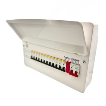 FuseBox F3015MZ 15 Way SPD Consumer Unit Kit – with 12 RCBOs