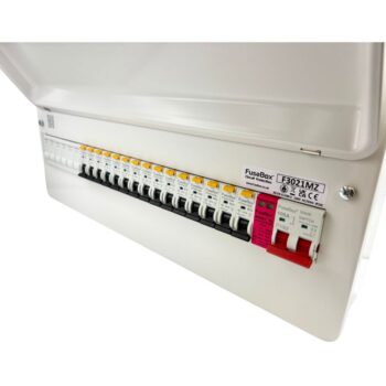 FuseBox F3021MZ 21 Way SPD Consumer Unit Kit – with 15 RCBOs