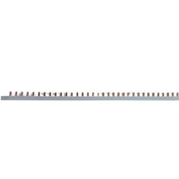 FuseBox BB1001P 100A insulated single-pole busbar, 1 metre long – designed for safe and streamlined linking of RCBOs and MCBs in FuseBox boards.