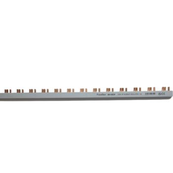 FuseBox BB1003P 100A 3-Pole Insulated Busbar – 1 metre copper busbar for safe, consistent multi-pole connections in professional electrical installations.