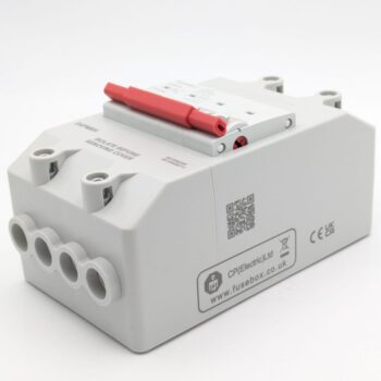 Fusebox E4PMSH 100A Three Phase 4 Pole Main Switch Electric Meter Isolator