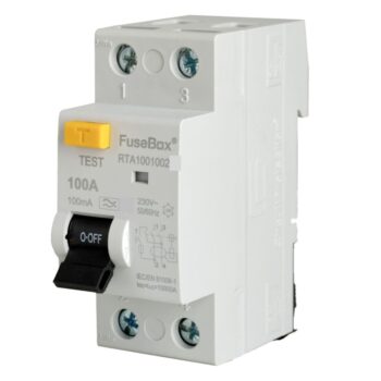 Fusebox RTA1001002 2 Pole 100A 100mA Type A RCD