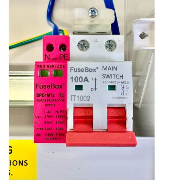 Populated FuseBox 21 Way Consumer Unit