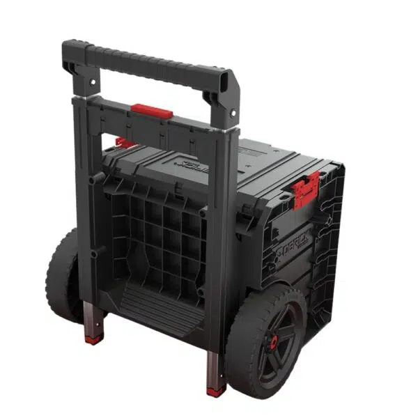Qbrick System PRO Cart 2.0 Plus Drawer 2 with large wheels and dual drawers