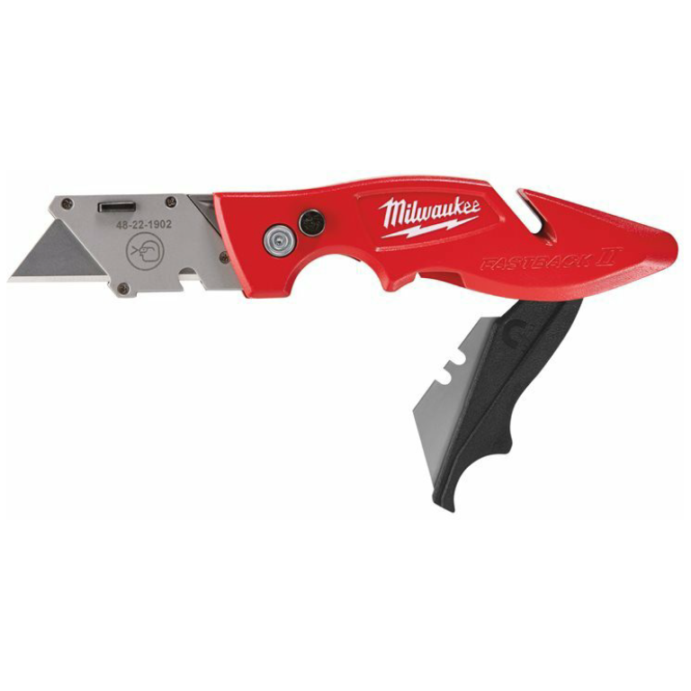 Discover Top-Quality Milwaukee Power Tools Accessories at Electrical4Less 4 Milwaukee 4932471358 Fastback Utility Flip Knife with Blade Storage