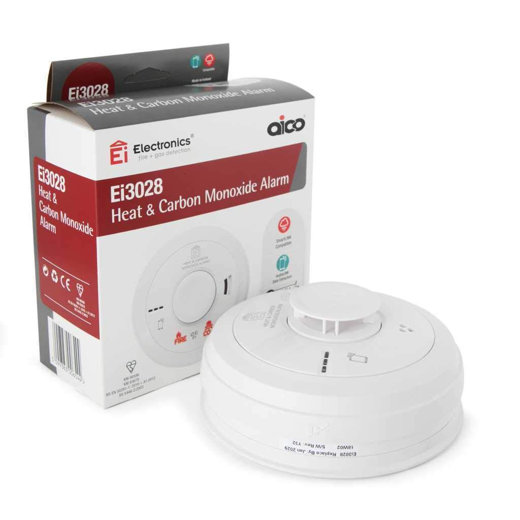 Ensure Ultimate Safety with AICO's Comprehensive Range of Alarms and Detectors at Electrical4Less! 2 AICO Ei3028 Aico Ei3028 Multi-Sensor Heat & CO Alarm 3