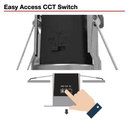 ALL LED Integrated LED Atom Downlights 3 CCT Selectable: Choose between 3000K (warm white), 4000K (cool white), or 6000K (daylight), making these downlights versatile for any setting.