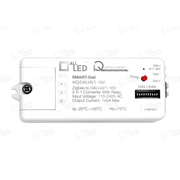 Explore the Future of Lighting with IQ Smart Range by ALL LED 3 ALL LED AiQ/DALI/0/1-10V ALL LED AiQ/DALI/0/1-10V iQ Smart-DALI 0/1-10V Signal Generator & 5A Relay