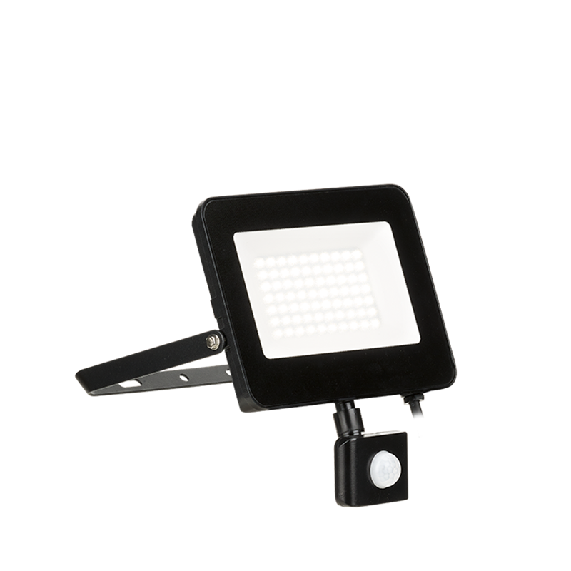 Aurora Floodlights 6 AURORA EN-FLV50P/40 Aurora VelaPIR 50W Adjustable IP65 Driverless Floodlight 4000K