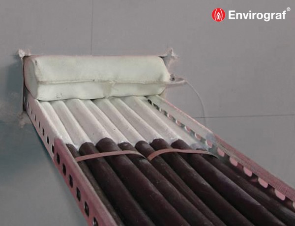 Ensure Ultimate Safety with Envirograf’s Passive Fire Protection Products at Electrical4Less! 2 Envirograf TE12 Envirograf TE12 Intumescent Cable Tray Pillow - 300x50mm