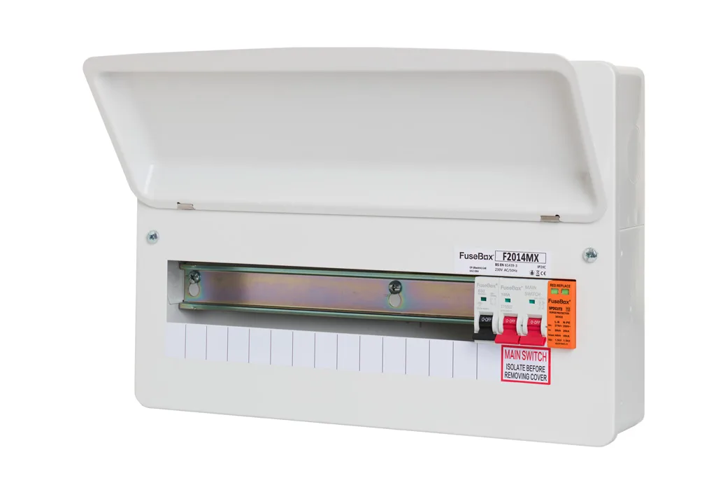 Consumer Units: How FuseBox Revolutionised the Market 5 FuseBox F2014MX FuseBox F2014MX 14 Way RCBO Consumer Unit With SPD 1