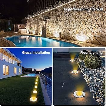 Outdoor Wall Lights - Complete Guide 6 LED Ground Lights