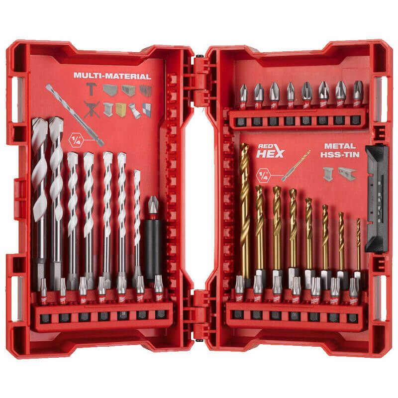 Discover Top-Quality Milwaukee Power Tools Accessories at Electrical4Less 2 Milwaukee 4932479853 Milwaukee Shockwave Impact Duty Drill & Drive Set - 39 Pcs 1