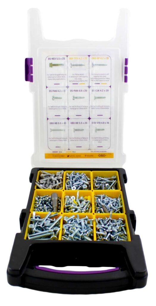 Discover ORBIX Screws: The Best Screws for Electricians 2 Orbix OBX-SCT-HD Orbix New OBX-SCT-HD Screws Selection Pack 2