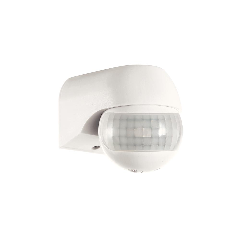Saxby Wall PIR Security Detector IP44 - White 1 Saxby 90975 Saxby Wall PIR Security Detector IP44 - White