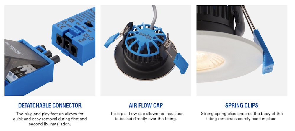 Saxby ShieldPRO Downlights 2 Saxby ShieldPRO Downlights