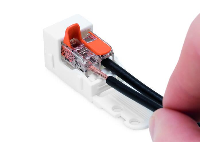 Wago 221-502 Mounting Carrier for 221-412 For Screw Mounting 6 Wago 221-502 Wago 221-502 Mounting Carrier for 221-412 For Screw Mounting 6