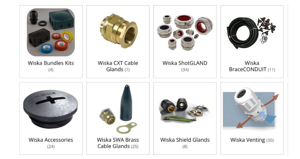 Why Trades Trust Wiska — More Than Just Boxes and Glands 2 Visit Our Wiska Shop to explore your favourite brand.