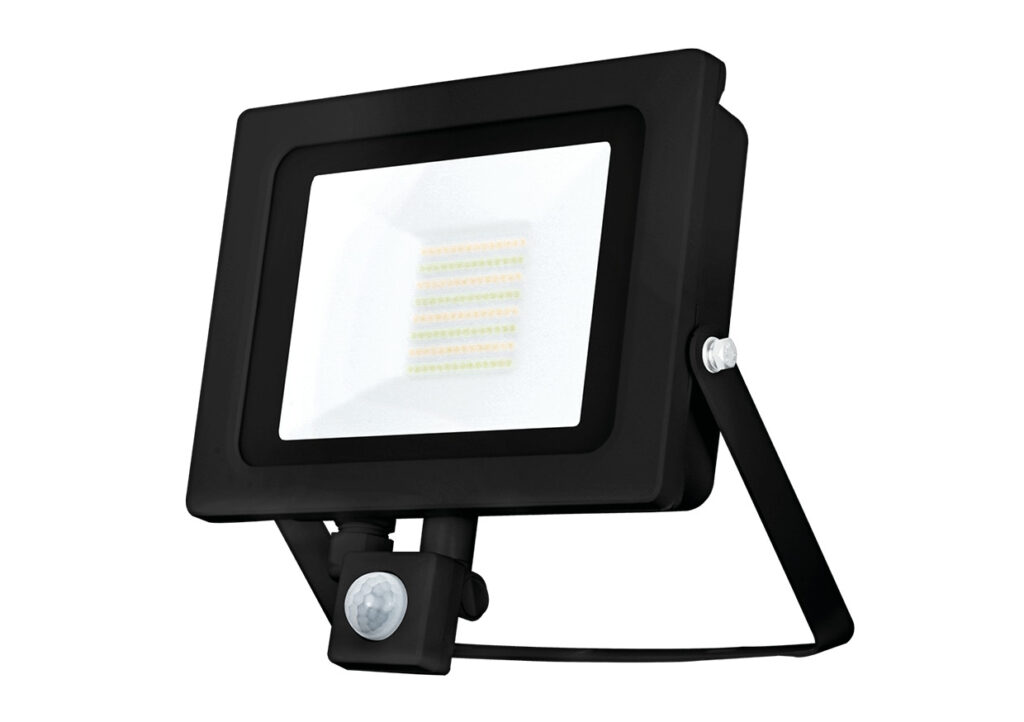 Discover ALL LED Floodlights: Superior Lighting Solutions for Every Need 3 ALL LED AFL050/CCT/PIR/BK ALL LED Hunter 50W IP65 Slim Design CCT Floodlight with PIR - Black 1