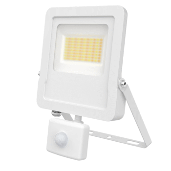 Dunham II DU2W-50TP CCT 50W PIR Floodlight 4 Core Flex - White
