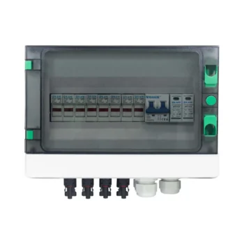 4-Way IP65 Weatherproof Plastic Consumer Unit / Fuse Box - For Outdoor Electrical Use