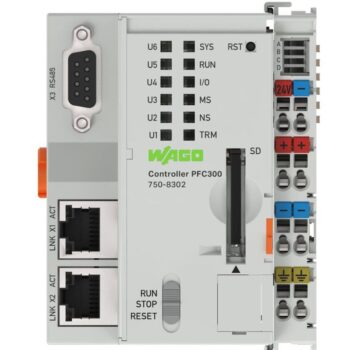 WAGO PFC300 Compact PLC Controller 2 x ETHERNET RS-485