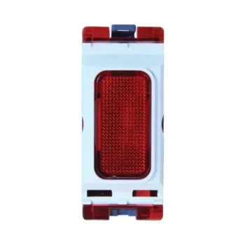 Hager WMINDRED Hager Sollysta Indicator Module RED - White