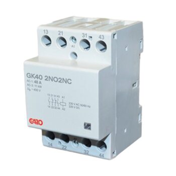 Garo 4 Pole 40A 2NO/2NC AC-DC Contactor