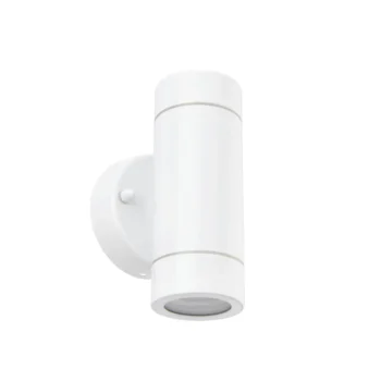 Saxby 75439 Gloss White GU10 Wall Light 2