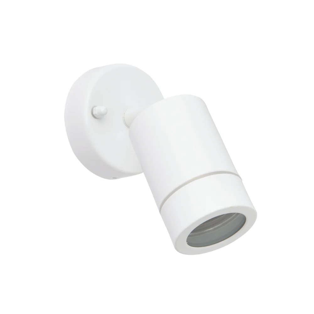 Saxby 75443 Palin Gloss White IP44 GU10 Wall Light 2 Saxby 75443 Gloss White GU10 Wall Light 2