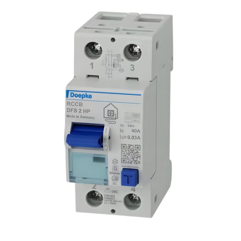Doepke 63A 30mA 2 Pole Type B-HP Heat Pump RCCB